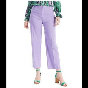 CHARTER CLUB women lilac petite stretch ankle pants / size 10P